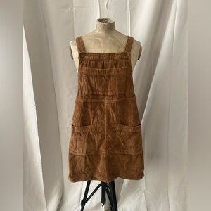 Women’s Corduroy overall dress